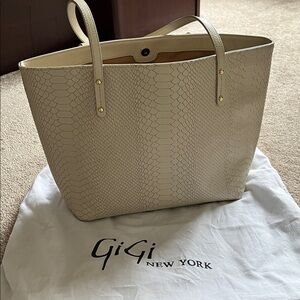 Gigi ivory New York Taylor tote